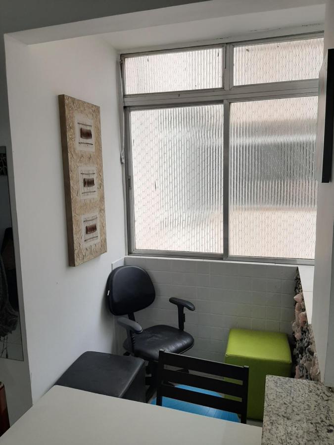 Apartamento Vento E Mar - 2 Quartos Com Sacada Na Quadra Da Praia Do Gonzaga Santos  Exterior foto