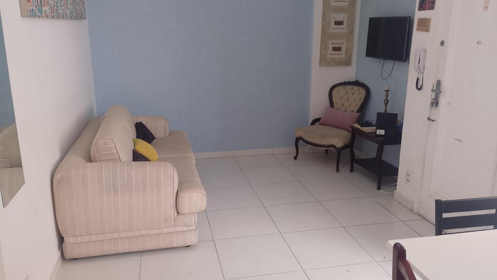 Apartamento Vento E Mar - 2 Quartos Com Sacada Na Quadra Da Praia Do Gonzaga Santos  Exterior foto
